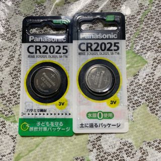 ［未使用］CR2025Panasonicリチウム電池