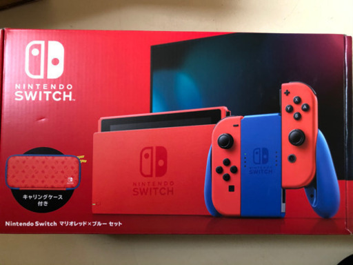任天堂Switch マリオレッド＆ブルー　新品未開封