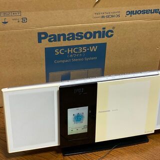PanasonicコンパクトステレオシステムSC-HC35