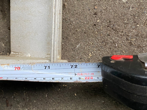 中古アルミラダー 2本 と手動簡易クレーン