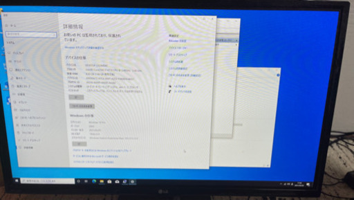 lenove i7-4770/8G/SSD120GB/GTX960モニター付き