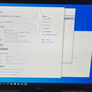 lenove i7-4770/8G/SSD120GB/GTX960モニター付き