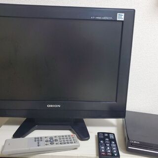 19型テレビ＆DVDプレーヤーのセット！