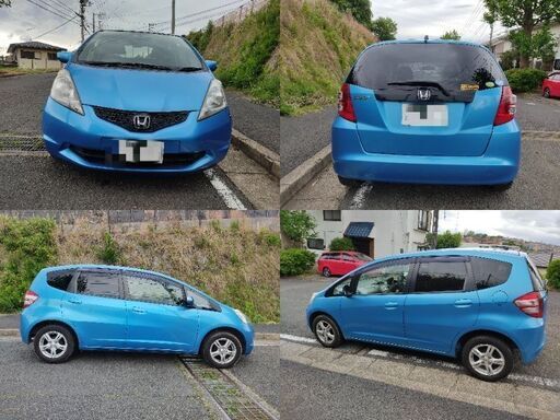 格安車両 ナイスブルーなフィット 5万キロ台 車検4年8月 26万円で税金 名義変更コミです ビーテックスジャパン 登戸のフィットの中古車 ジモティー