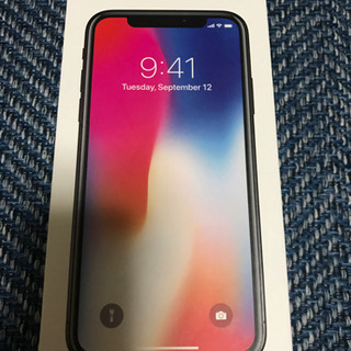 ✴︎OH新品✴︎ iPhoneX ブラック　SIMフリー