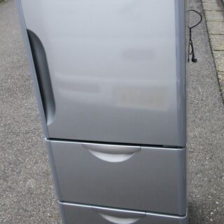 ☆日立 HITACHI R-27CS 265L 3ドアノンフロン冷凍冷蔵庫◇高さ変わるん