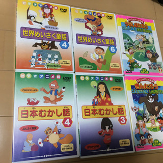 日本と世界の昔話DVD6本