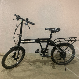 【ネット決済】ハマー　折り畳み自転車　極美品　