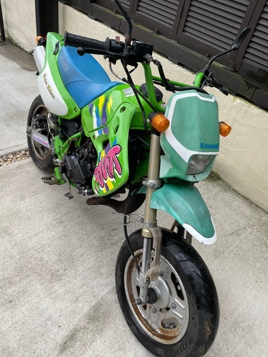 KAWASAKI KSR2, KSR80,２スト、不動車、レストア、部品取り、書類・鍵あり。宮城県仙台市