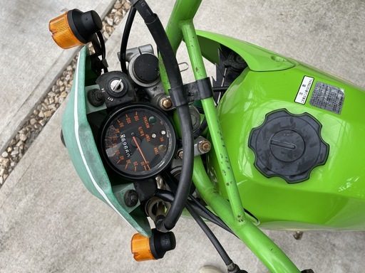 KAWASAKI KSR2, KSR80,２スト、不動車、レストア、部品取り、書類・鍵あり。宮城県仙台市