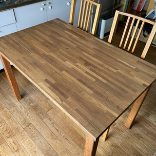 【ネット決済】IKEA ダイニングセット　テーブル＆椅子4脚