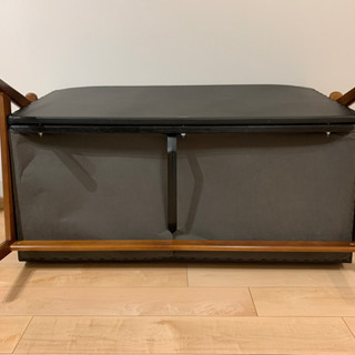 カリモク　長椅子　ソファー　2人掛け