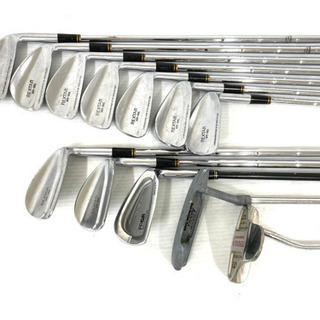 【SOLD OUT！】BRIDGESTONE等 ゴルフクラブ 全16本(本格ドライバー/パター 各2本含)セット＋ 純正バッグ付