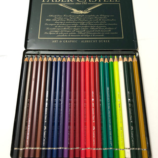 FABER-CASTELL24色　画材、色鉛筆