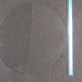 ディスプレイ用強化ガラス（円形）