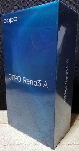 新品 未開封 OPPO Reno3A ブラック デュアルSIM