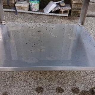 【美品】業務用ステンレス作業台 800×600×680