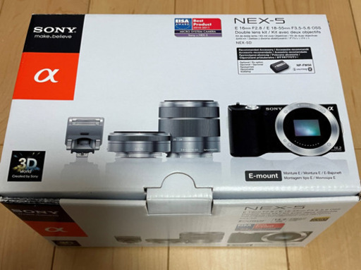 【最終値下】SONY ミラーレスカメラ　NEX-5 動作確認済み！