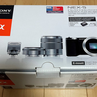 【最終値下】SONY ミラーレスカメラ　NEX-5 動作確認済み！