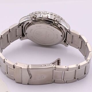 P.GUIONNET ピエールギオネ】定価10万円 QZ クロノグラフ 200m