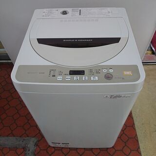 ID 967893　シャープ　4.5Kg　2016年製　ES-4E45R-C