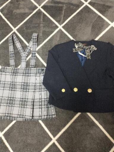 若松幼稚園　制服　110cm　ブレザー　スカート　上下セット