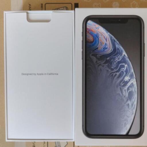 iphone XR 64GBブラックau SIMロック解除済み