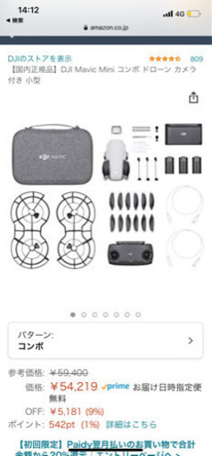 ラジコン DJI mavic mini