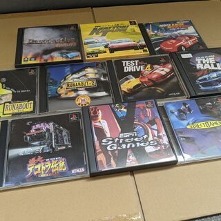 PS1 レースゲーム ソフト10本セット