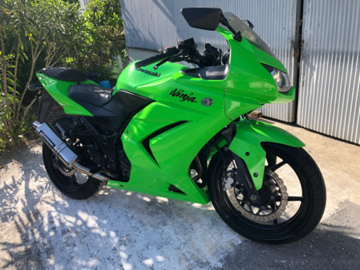 売れました！ニンジャ 250 R Kawasaki カワサキ  ヨシムラマフラー ライムグリーン 動画有り