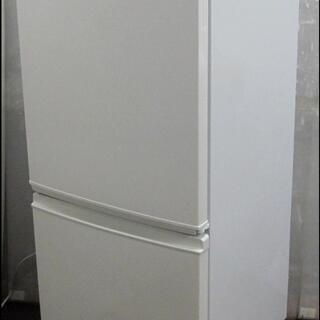 SHARP ホワイト 2ドア 冷蔵庫美品両側扉