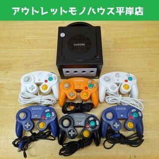 任天堂 ニンテンドーゲームキューブ 本体 コントローラー 6個セ...