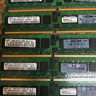 (M5211-00) PC用 メモリ 100枚セット 512MB まとめて現状品 パソコン 周辺機器