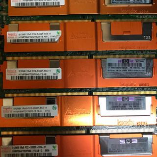 (M5211-00) PC用 メモリ 100枚セット 512MB まとめて現状品 パソコン 周辺機器