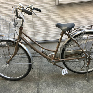 三段変速付き　26インチ自転車