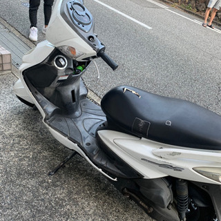 シグナス 2型 エンジン実動 事故車