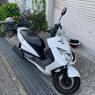 シグナス 2型 エンジン実動 事故車