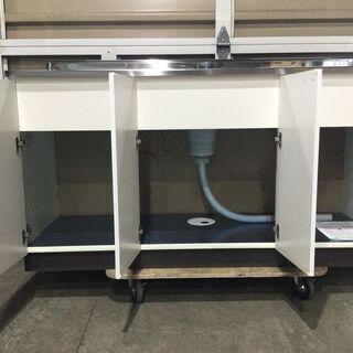 サンライズ製　キッチン　流し台　家庭用シンク　W1500全槽　未使用ワケあり品
