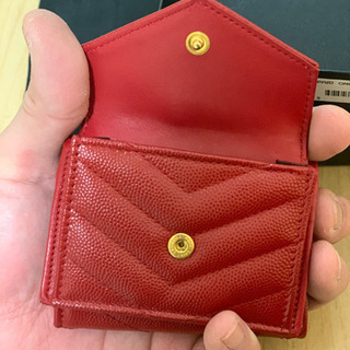 最終値下げ！超美品です！サンローランのミニウォレット！