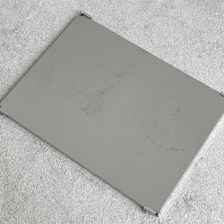 無印良品(MUJI) ステンレスユニットシェルフ 追加棚 56cm 5枚