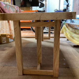 新品半タグSupreme neckgaitor camo ネックウォーマー タグ-熊本県産 楠木 ダイニング＆ローテーブル兼用脚セット 217MAX×73