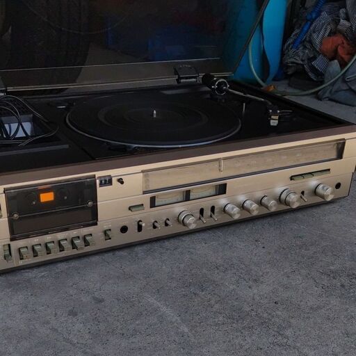 PIONEER パイオニア KH-750 レコードプレイヤー　カセット AM FM ステレオシステム ジャンク品