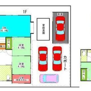 和歌山市梅原中古住宅。５LDK。