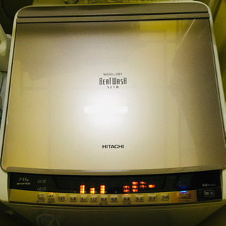 レビュー高評価‼️洗濯乾燥機　日立　ビートウォッシュ　縦型洗濯機