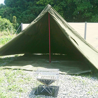 Amazon | ポーランド軍 ポンチョテント サイズ2（170～180cm