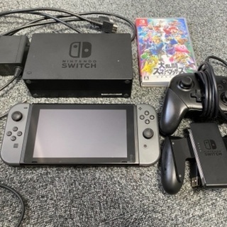 【ネット決済】Nintendo Switch本体とソフト(大乱闘...