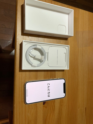 値引きiPhone12mini128GBSIMフリー白7万円