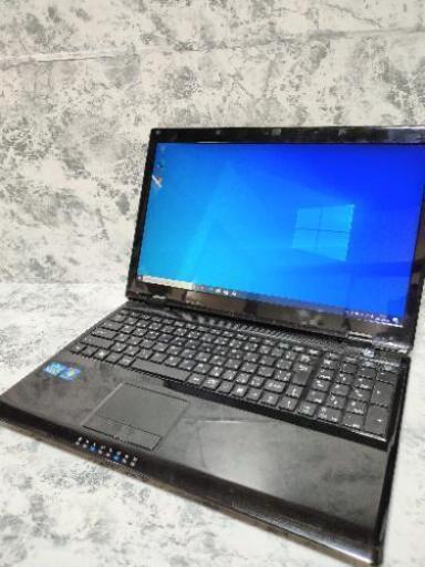 【格安core i7搭載pc】高速SSDマシン♪ メモリ8GB フロンティア Windows10 無線LAN  Wi-Fi DVD　すぐに使える　セットアップ済　ノート　PC　ネット