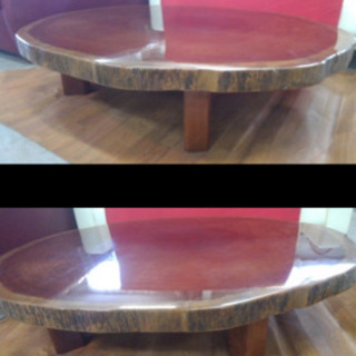 一枚板 机 天然無垢材 輪切り 希少