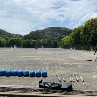 🥎馬堀小学校でソフトボール練習をしています！🥎の画像